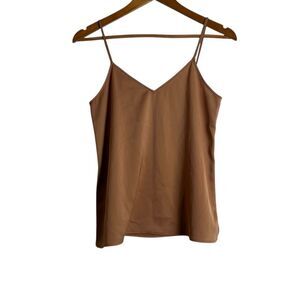 3 for $30! Uniqlo Women's Tan Spaghetti Strap Top
